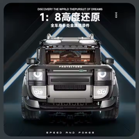 El coche de alta restauración más nuevo de 1:8 para niños, juguetes de regalo, juegos de bloques de construcción de 2089 Uds. CON CONTROL REMOTO E ILUMINACIÓN