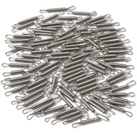 Ressort d'extension en acier inoxydable de haute précision sur mesure OEM, ressort hélicoïdal de tension pour trampoline, crochets, capacité de charge de 30 kg pour l'extérieur