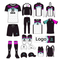 Servicio OEM Personalizado, Uniforme Deportivo Transpirable para Fútbol, Camisetas de Fútbol de Manga Corta, Uniforme con Impresión por Transferencia de Calor