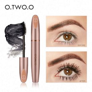 Máscara de pestañas de fibra Cosméticos Tinta impermeable Rimel para extensión Curling Pestañas gruesas O.tw o.o 4d Seda - Product Image 4