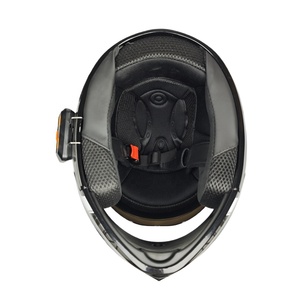 Nuovo <span class=keywords><strong>Casco</strong></span> Moto Modulare AXK con Doppia Visiera, Fodera in Cotone, Luce Posteriore a LED, in ABS, per Tutte le Stagioni - Product Image 6