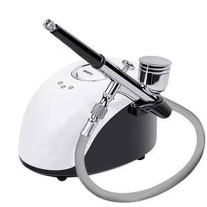 Appareil de beauté professionnel double action, kit aérographe à jet d'oxygène avec compresseur ABS pour artistes et bricolage, hydratation de la peau US/UK - Product Image 5