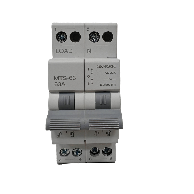 3T 3TMTS-63 Two-Pole Double-Throw Automatic Transfer Switch I-0-II 63A PC Type