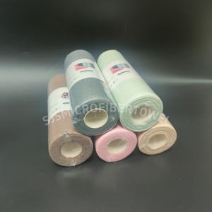 Paños Promocionales de Fábrica OEM con Logotipo Impreso Personalizado, Rollo de Paño de Limpieza - Product Image 1