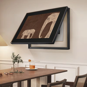 Cache-mètres décoratifs haut de gamme en métal, style antique français, à thème éléphant, avec toile peinte à l'<span class=keywords><strong>huile</strong></span> - Product Image 1