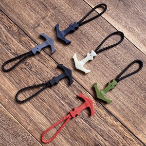 TOPAZ Lớn Chunky Cao Su Dây Kéo Kéo Heavy Duty <span class=keywords><strong>Zipper</strong></span> <span class=keywords><strong>Puller</strong></span> Đối Với Viêm Khớp, Dễ Dàng Để Grip, Thể Thao Dưới Nước Gear - Product Image 3