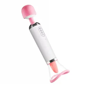2 in 1G-Punkt Vibrator lecken Sexspielzeug Nippel saugen Klitoris stimulator für Frauen mit USB wiederauf ladbar