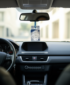 Deodorante per Auto Cracke Cillece in Cristallo, Montaggio su Bocchetta di Ventilazione, Stile Cartone Animato, Evaporazione Naturale, Elimina Odori, Trasparente - Product Image 2