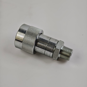อุปกรณ์เสริมเครื่องมือไฮดรอลิกแบบแมนนวลที่เทียบเท่ากับ Enerpac รุ่น C-604 ข้อต่อแบบไหลสูงขนาด 3/8 นิ้ว รวมถึง CR-400 และ CH-604 - Product Image 1