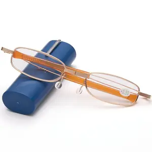 Duanbitong metal portable with case presbyopia supplier wholesale glasses women corrective eyeglasses flexible Reading Glasses