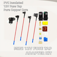 Adaptor Pemegang Sekring Mini Blade Fuse 12V untuk Mobil, Berinsulasi Nilon
