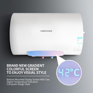 <span class=keywords><strong>Chauffe</strong></span>-<span class=keywords><strong>eau</strong></span> électrique intelligent à accumulation pour la maison, 50L 80L <span class=keywords><strong>100L</strong></span>, en acier inoxydable, classe d'efficacité énergétique, 2100W, montage mural, pour cuisine - Product Image 3