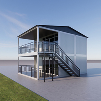 Conteneurs préfabriqués modernes sur mesure 20FT/40FT, maisons préfabriquées, villas de luxe, bâtiments de bureaux, en kit, importés de Chine