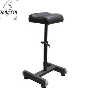 Dongpin Beauty <b>Adjustable</b> <b>Stool</b> Black PVC Metal Frame 3711 For Tattoo Salon Use - Product Image 1