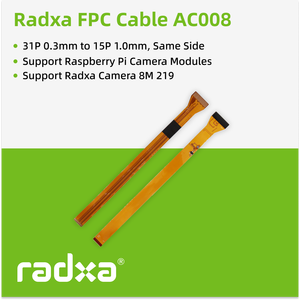 Radxa <b>Camera</b> FPC Cable for <b>Camera</b> 8M 219 Work with Radxa ROCK 5 Series and Raspberry Pi V2 - Product Image 2