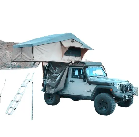 4WD 4x4 SUV Extensión Techo Carpa de gran tamaño 310cm x 190cm x 130cm campistas para viajar techo carpa