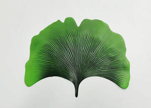 Mantel de mesa con forma de hoja EVA de Palma verde artificial al por mayor de fábrica para decoraciones de fiesta - Product Image 6