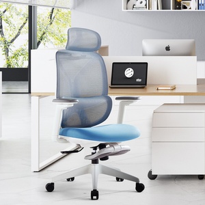 Silla de Oficina Moderna Giratoria de Malla Ergonómica, Silla de Visita para Computadora, Sillas de Oficina Cómodas al por Mayor - Product Image 5