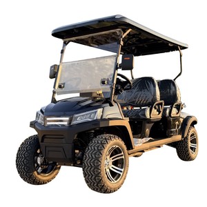 Carrito de golf eléctrico Qilu Fengde de 48V, 2WD y 4 plazas para parques, hoteles y sitios turísticos - Product Image 1