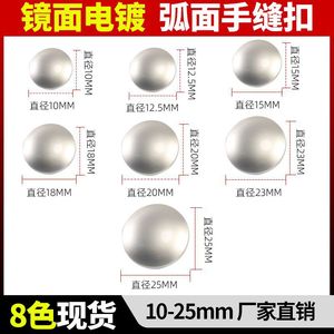 The Second Button Alloy Oval Shank Button Classic Style For Coats Jackets Suits Overcoats - Product Image 4