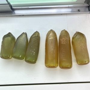 Matériau brut de spinelle non taillée, pierre de spinelle jaune pour la découpe de pierres précieuses - Product Image 4