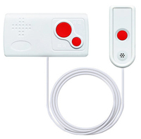 Système de bouton de panique filaire et sans fil pour lit d'hôpital avec cordon de traction pour l'appel d'un patient à une infirmière
