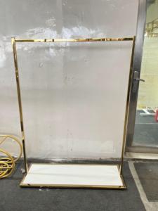 Elegante e grazioso appendiabiti in metallo oro rosa appendiabiti appendiabiti negozio al dettaglio appendiabiti espositori per boutique - Product Image 5