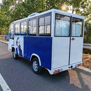 Vehículo Turístico Eléctrico con Batería de Litio Totalmente Cerrado, Autobús Turístico, Autobús Escolar - Product Image 4