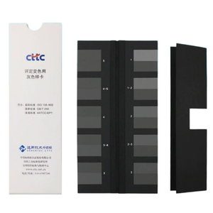 Escala de grises para evaluar el cambio de color, Tarjeta de grises <span class=keywords><strong>CTTC</strong></span>, Tarjeta de prueba de solidez del color para evaluar el grado de cambio de color en telas textiles - Product Image 2