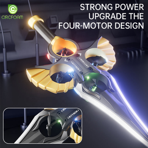 सर्कस उड़ाने वाला फोम तलवार आरईसी हवाई जहाज खिलौना 2.4 जी 6 च इशारा, रिमोट कंट्रोल 360 डिग्री स्टंट तलवार आरc विमान - Product Image 2