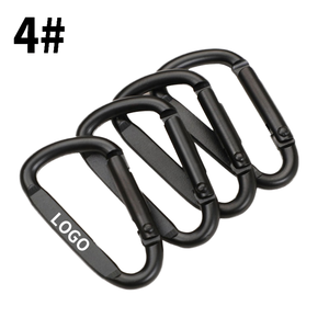 Mosquetón Plano de Aluminio de 4 cm (1.65 Pulgadas) con Anilla en D, Personalizable con Logotipo, para Llavero, para Viajes, OEM, Mosquetón de <span class=keywords><strong>Acero</strong></span> Personalizable - Product Image 4