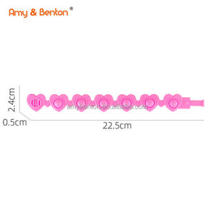 Coeur Forme Bracelet Bracelet <span class=keywords><strong>Pop</strong></span> Fidget Jouets En Vrac pour Filles Saint Valentin Cadeaux Étudiants Cadeaux Salle De Classe Prix - Product Image 6