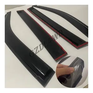 Gzdl4wd Auto-Accessoires Zijraam Zonneklep Wind Deflector Raam Vizier Voor Prado 200 2018-2019