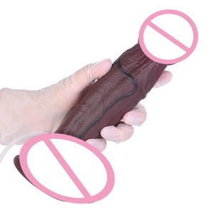 Squirting Double Layer <b>Dildo</b> With Suction Cup Ejaculating Penis Sex Toy for Men Women Female Masturbation Stick - Product Image 4