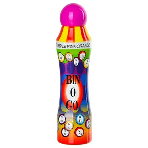 Bingo Dabber ปากการะบายสีเกมไพ่,ปากกาเขียนภาพระบายสีแบบ Doodle Dab บิงโก Daubers ฟองน้ำ18มม. Nib 88มล. หมึกบิงโกมาร์กเกอร์หลากสี