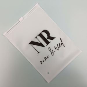 Bolsas Transparentes de Seguridad con Cierre de Cremallera de PE para Ropa, Camisetas, Zapatos, Calcetines y Pieles, Embalaje de Prendas con Logotipo Personalizado - Product Image 1