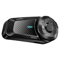 Casque de moto Fodsports FX-S C Bluetooth 5.4, étanche IP65, haut-parleur stéréo, accessoire universel pour casque de moto