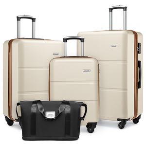 Set di Valigie Rigide Eleganti da Viaggio Personalizzate Resistenti all'Acqua ad Alta Capacità per Vacanze - Product Image 2