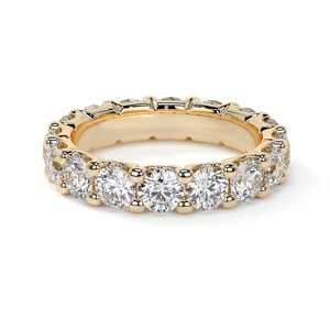 Anillo de Diamante Cultivado en Laboratorio con Certificado IGI, Corte Redondo, Anillo de Compromiso Solitario, Oro de 14K y 18K, Diamante Real, Joyería Fina, Diseño Personalizado - Product Image 2