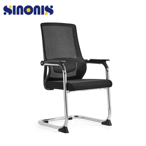 Chaise de bureau ergonomique Sinonis Executive, dossier haut en mesh, pivotante, pour conférence - Product Image 6