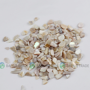 Hạt cườm vỏ sò nước ngọt tự nhiên - Vảy trai xay vụn không đều, chất lượng cao dùng cho thủ công DIY, trang trí nhà cửa, phòng tắm, khách sạn, phòng khách - Product Image 5