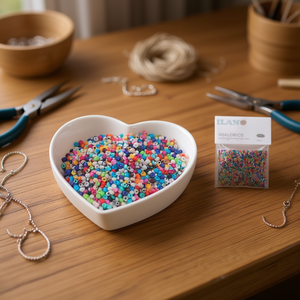 Perline Ilan 2mm Multicolore 50g per Lavori Artigianali - Product Image 3