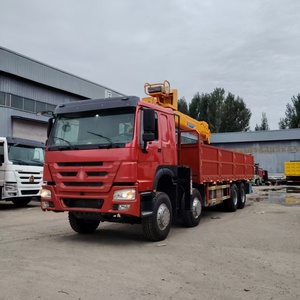 Howo SINOTRUK 4*2 4x4 <span class=keywords><strong>camion</strong></span> <span class=keywords><strong>con</strong></span> 8-10 Ton <span class=keywords><strong>braccio</strong></span> gru 20m Max altezza di sollevamento per la costruzione - Product Image 1