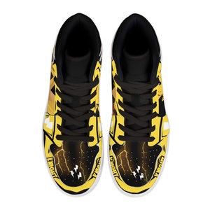 Zapatillas <span class=keywords><strong>de</strong></span> Baloncesto Anime Pokémon, Zapatillas <span class=keywords><strong>de</strong></span> Moda <span class=keywords><strong>Pikachu</strong></span> para Hombre, Zapatillas para Mujer, Zapatillas Unisex Casuales, Regalo Personalizado para las Fiestas - Product Image 4