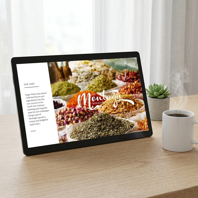 OEM Customizable 18.5 Inch Full View IPS LCD Screen Android Tablet PC Android 14 Advertising 4+32GB Commercial Digital Signage