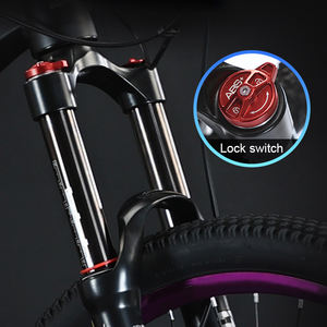 Vélo de route BMX en acier 14/16/20/<span class=keywords><strong>24</strong></span>/26/27,5/29 <span class=keywords><strong>pouces</strong></span>, super léger, loisirs, guidon plat, 7 vitesses, freins à disque avant/arrière, rouge - Product Image 6