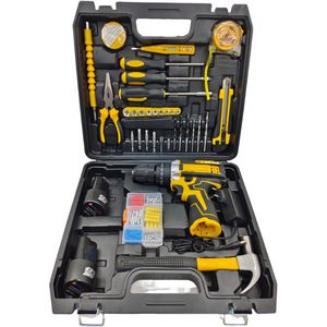 Juego de taladro multifuncional de 12 voltios, completo con todos los accesorios y en buen estado. - Product Image 3