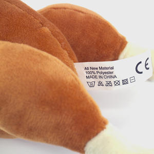 Giocattoli Interattivi per Cani Kinghon all'Ingrosso, Peluche Durevoli per la Pulizia dei Denti, Giocattoli Squeaky a Forma di Tacchino e Pollo - Product Image 6