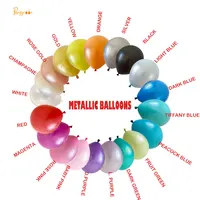 Nouvelle arrivée ballons d'hélium personnalisés ronds de 9 pouces avec Multi couleur