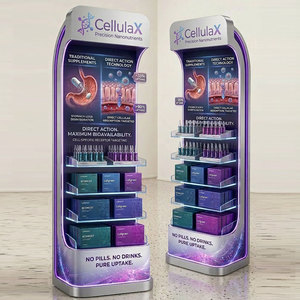 Diseño de estanterías para farmacias, expositor de tienda, estanterías para farmacias, diseño de mostrador para farmacias - Product Image 2